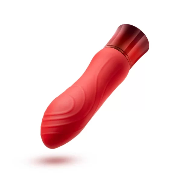 Vue rapprochée du Masseur Clitoridien Chauffant Desire en finition UltraSilk®.