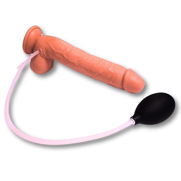 Système de poire et tube de 15 pouces pour la fonction éjaculation de Ejaculator Vibe 10.