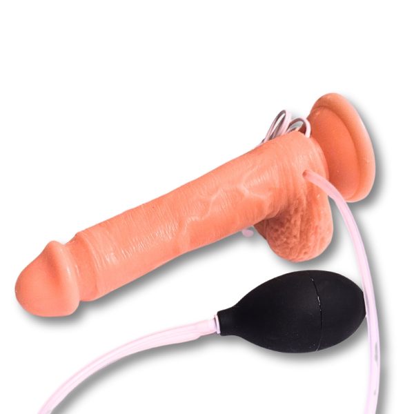 Tube de 15 pouces relié à la poire pour la fonction éjaculation de Ejaculator Vibe 8.