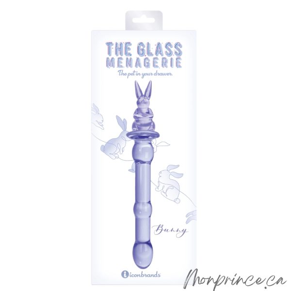 Gode Lapin en Verre de la collection The Glass Menagerie, vue complète.