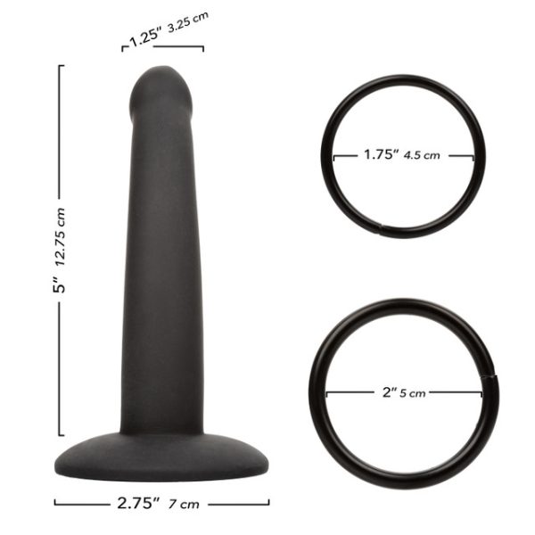 Dimensions détaillées du gode en silicone Onyxxx™