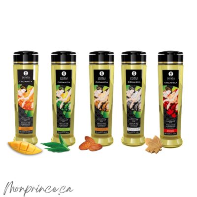Huile de Massage Délectable Organica - Shunga