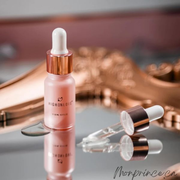 Application de l’huile stimulante pour intensifier les sensations.