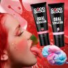 Gel Comestible indiquant la saveur Fraise ou Barbe à Papa.
