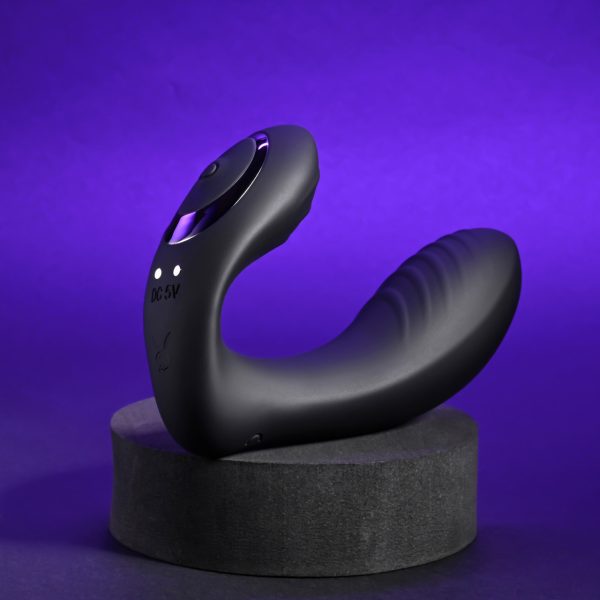 Double Stimulation Point G & Clitoris ou Prostate & Périnée avec Play Time
