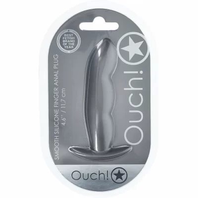 Plug Anale Doigt en silicone doux, parfaite pour une expérience confortable et sûre.
