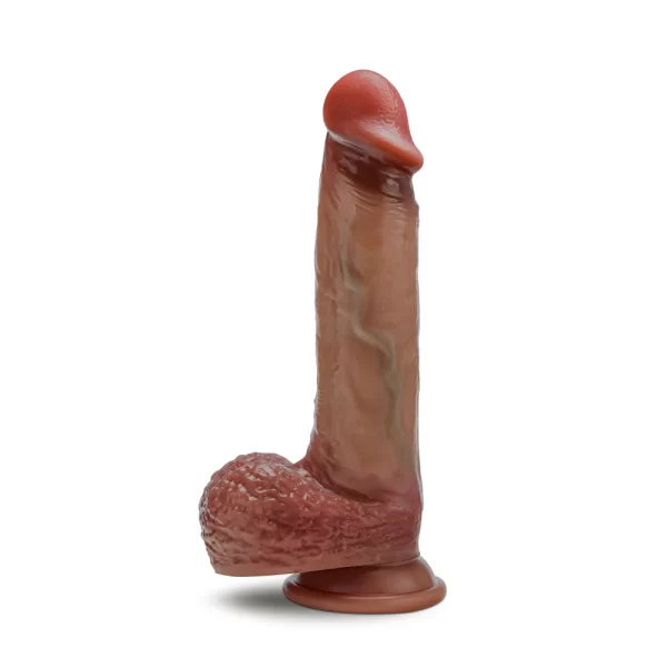 Gros plan sur les boules souples et la texture douce du Purio® liquid silicone.