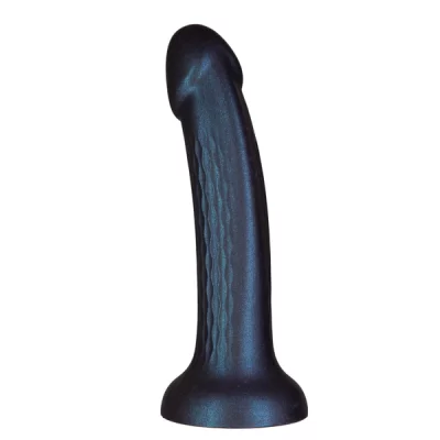 Gros plan sur la texture ondulée du gode Siren pour une stimulation unique.