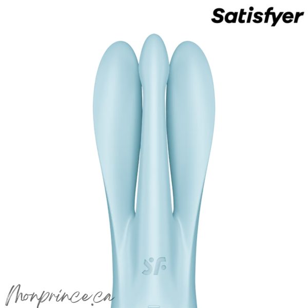 Satisfyer Threesome 1 avec ses trois bras flexibles pour une stimulation étendue.