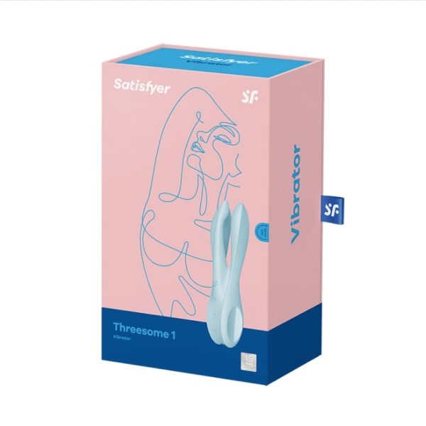Prise en main confortable et design innovant du Satisfyer Threesome 1.