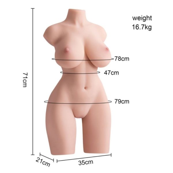 Dimensions généreuses du Tidy pour une expérience immersive.