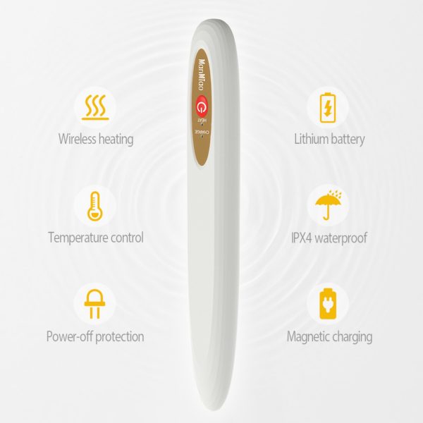 Design élégant et fonctionnel pour chauffer vos sextoys.