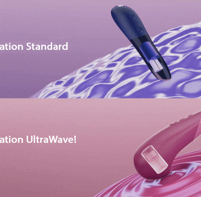 Vibrateur Womanizer Vibe avec technologie UltraWave.
