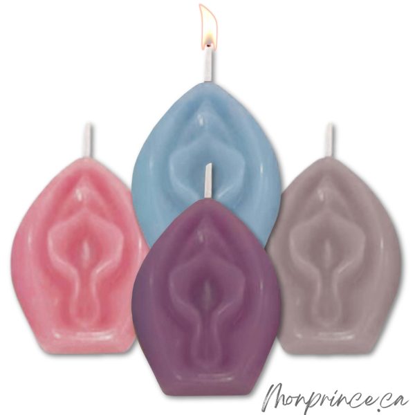 Bougies en forme de vagin
