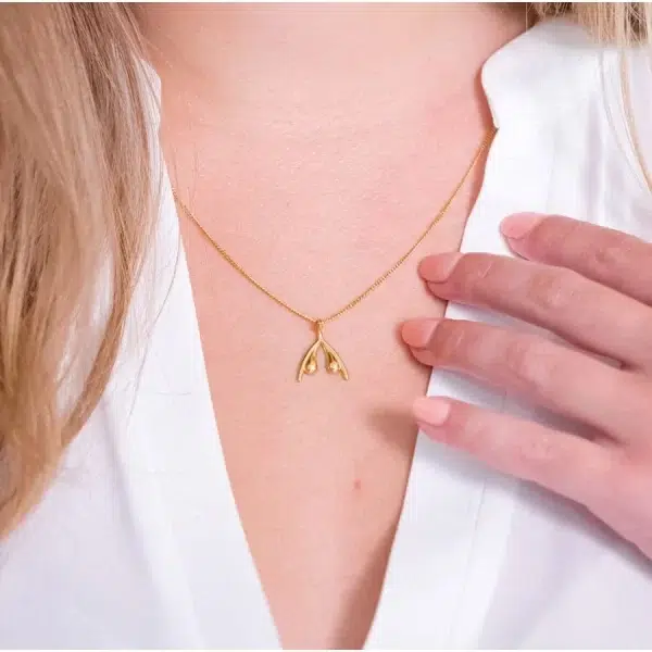 Collier Clitoris Doré – Symbole de Plaisir et de Fierté – Image 2