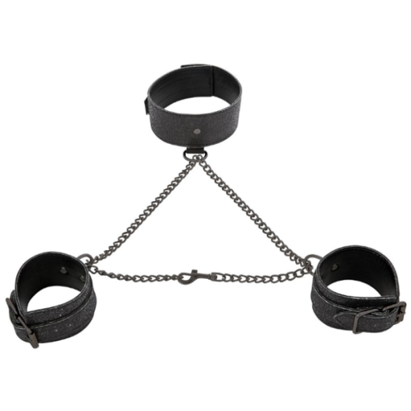Ensemble Collier et Menottes Scintillantes - Sex & Mischief – Image 2