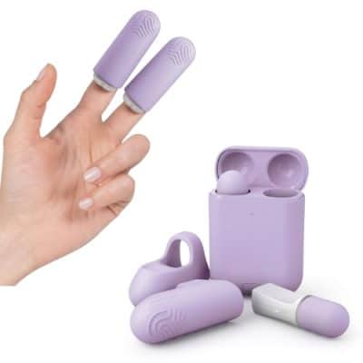 Vue complète des Mini Masseurs Vibrants Hello Touch Pro®