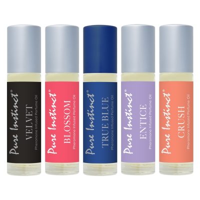 « Flacon de l'Huile Parfumée Signature – Roll-on, vue de face »