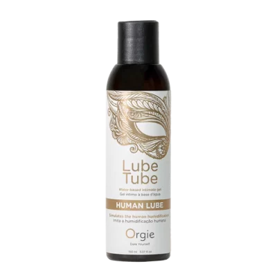 « Texture ultra-lisse du Gel Human Lube Orgie »