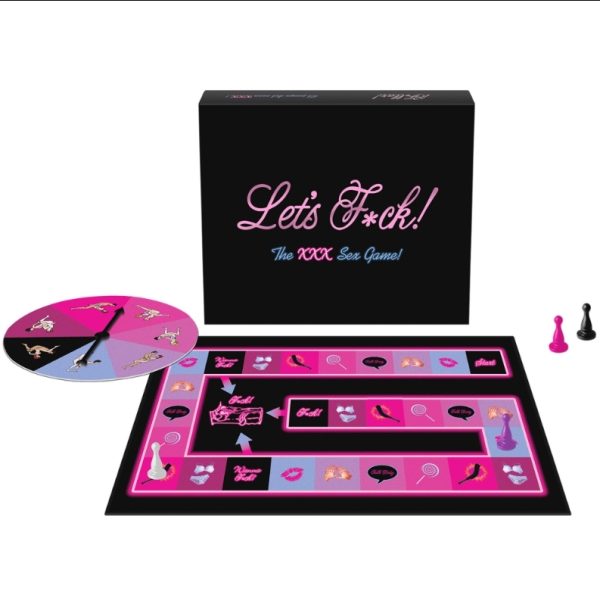 « Let's Fuck! Game – vue du plateau de jeu »