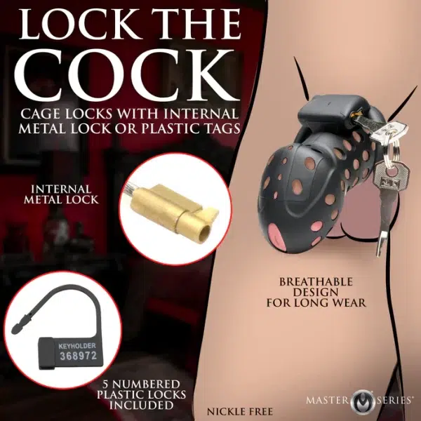 Lockdown - Cage de chasteté - Master Series – Image 3