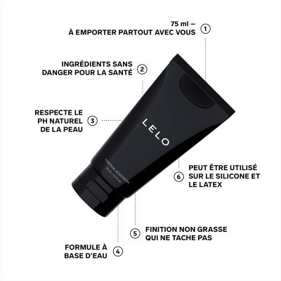 Présentation du lubrifiant LELO avec Aloe Vera.