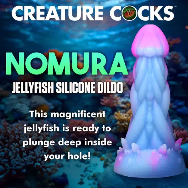 Nomura - Gode Méduse en Silicone - Méduse - Creature Cocks – Image 3