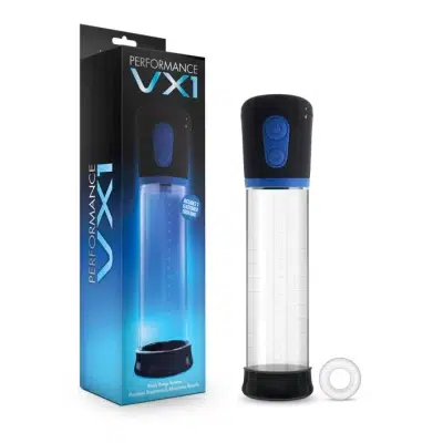 Vue complète de la pompe pénienne VX1 Performance
