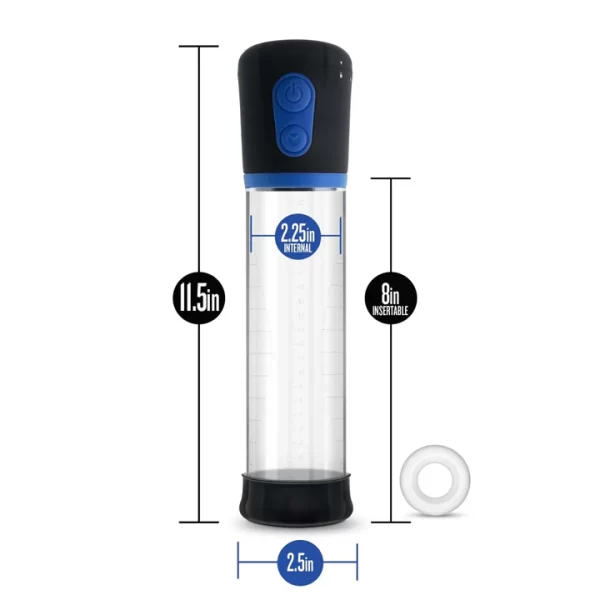 Tube transparent avec indicateurs de mesure gravés