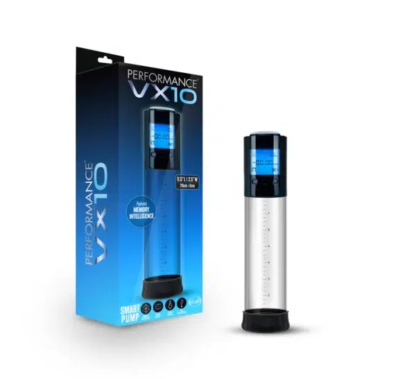 Vue complète de la pompe pénienne VX10 Performance