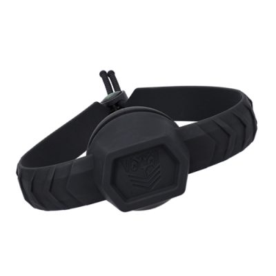 « Bâillon GOODBYE LOCKJAW, vue complète, design ergonomique en néoprène et silicone »