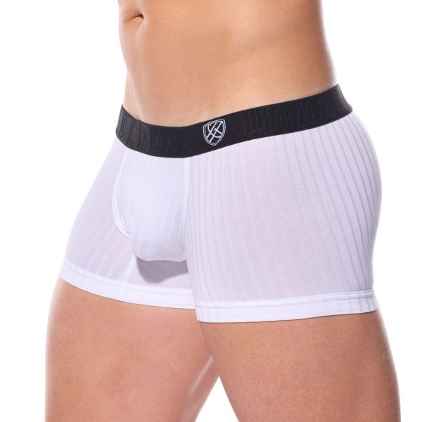 « Vue latérale du Boxer Chill de Gregg Homme »