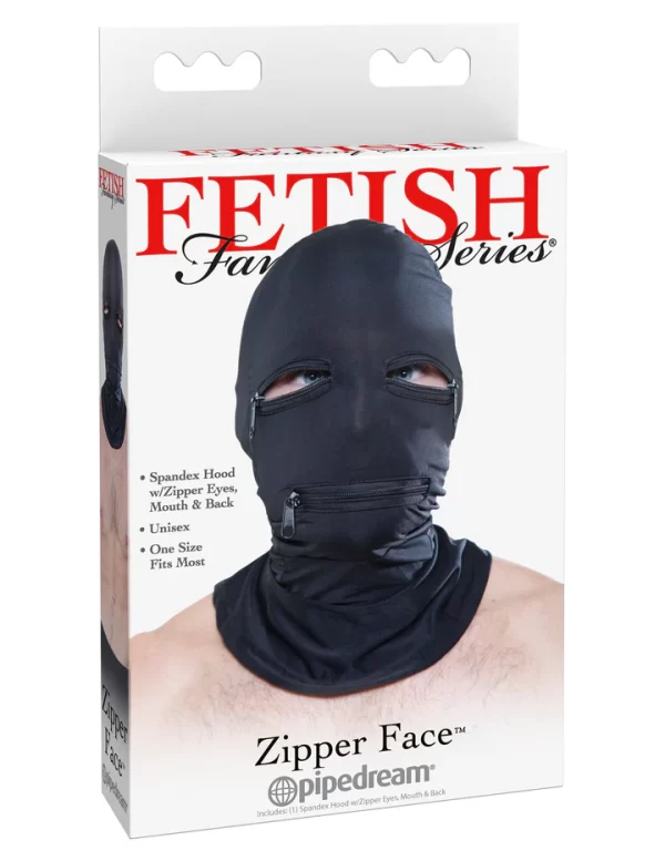« Masque BDSM unisexe, ajustable et fonctionnel pour la domination »