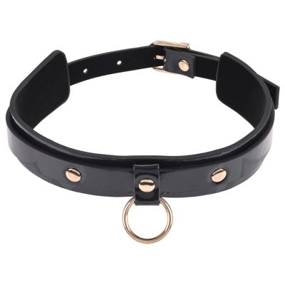 « Collier Orbit Day Sex Mischief – vue de face montrant l’iridescence »