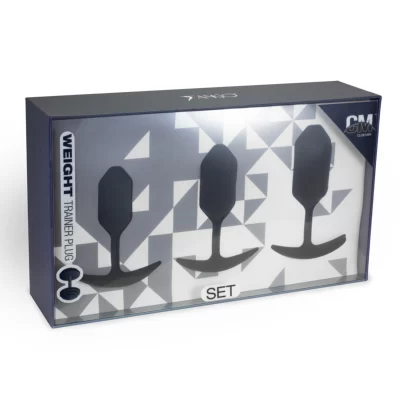 « Packaging élégant de l'ensemble de plugs anal Club Men »