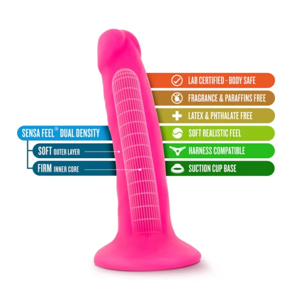 « Accessoire de plaisir intime – Gode Neo 6 Pouces »