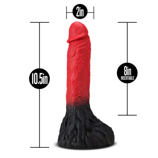 « Gode Créature The Realm Lycan, dimensions 10.5 in total (8 in insérable) »