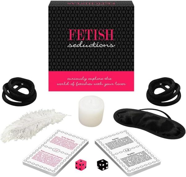 « Jeu de Bondage Fetish Seductions – Boîte réutilisable pour jeu de rôle fétichiste »