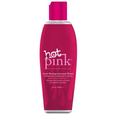 « Lubrifiant Intime Réchauffant Hot PINK® – vue du flacon »