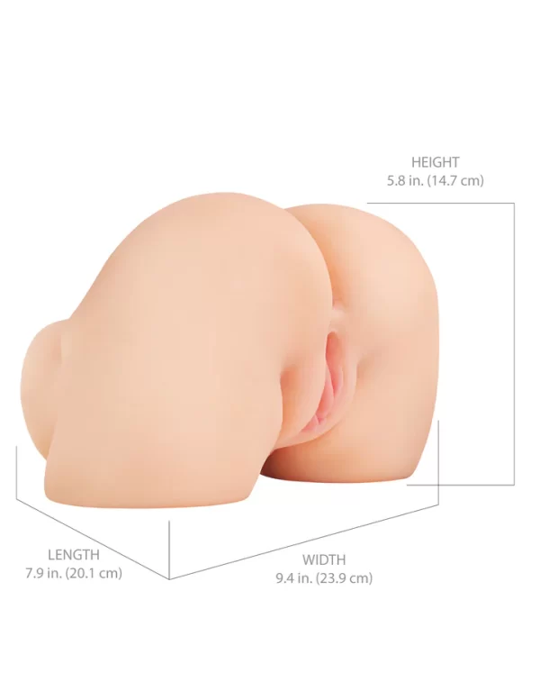 « Illustration du concept de stimulation sur-mesure avec le Masturbateur "Shake That Ass" »