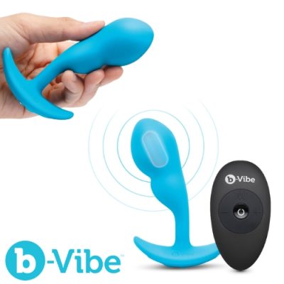 « Snug Plug pour Prostate Télécommandé 95 gr – vue de face »