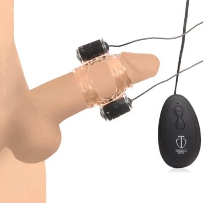 « Détail de l’anneau de constriction pour pénis et testicules »