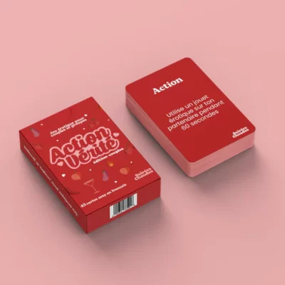 Action Vérité Édition Couple - Jeu Érotique - Soirées Chaudes