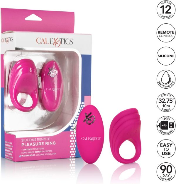 Anneau Vibrant à Distance en Silicone - CalExotics – Image 6