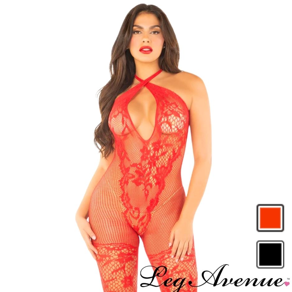 Body-Stocking en Dentelle Pretty Persuasion - 89335 - Leg Avenue