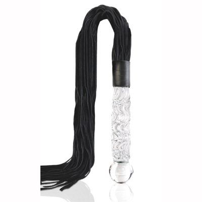 « Gode en Verre avec Fouet Icicles No38 – vue de face montrant le design élégant »
