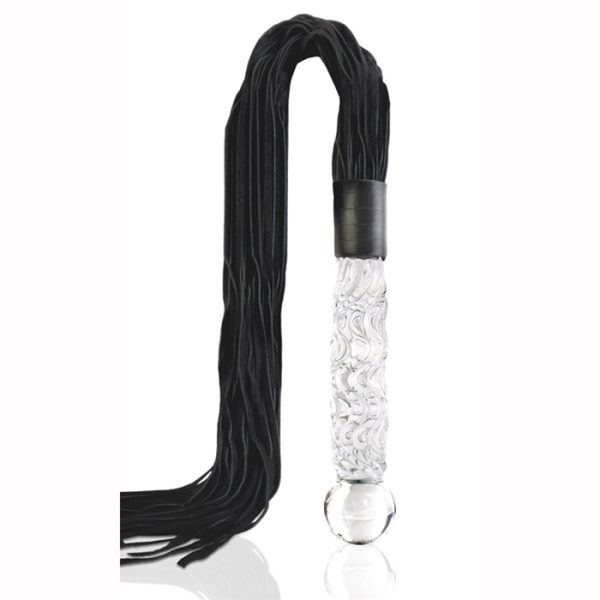 « Gode en Verre avec Fouet Icicles No38 – vue de face montrant le design élégant »
