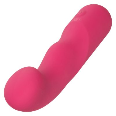 Masseur Point G en Silicone Liquide Curvy de la Collection Pixies en gros plan