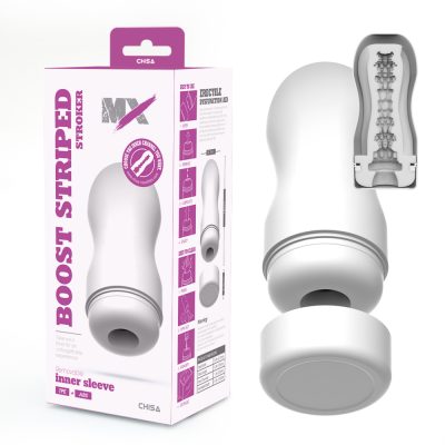 Gaine interne amovible et texturée en TPE pour stimulation intense