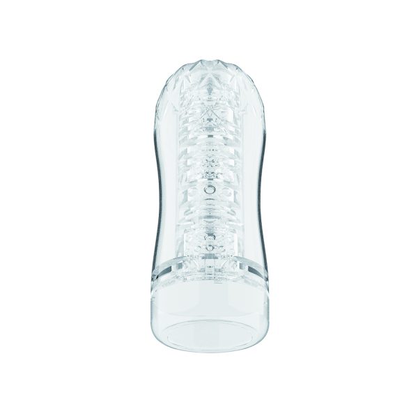 « Emballage du Quickshot Portable Cup Flykiss comprenant le manchon TPE et le boîtier en ABS. »